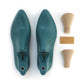 Pair of High Heel Lasts [used] with Matching Wood Heels & Shanks