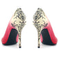 The Nightbird Stiletto with Raspberry Patina