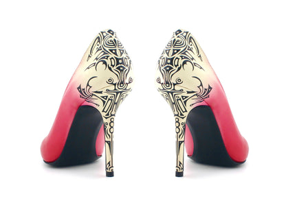 The Nightbird Stiletto with Raspberry Patina