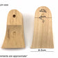 Wood Wedges Value Pack (6 pairs with minor imperfections)